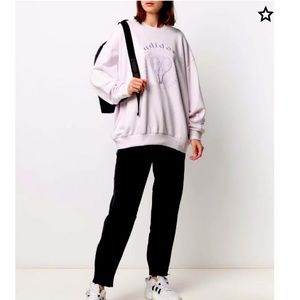 Adidas Tennis Luxe graphic sweatshirt